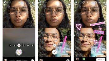 Instagram's new Layout feature lets you upload multiple photos in a Story