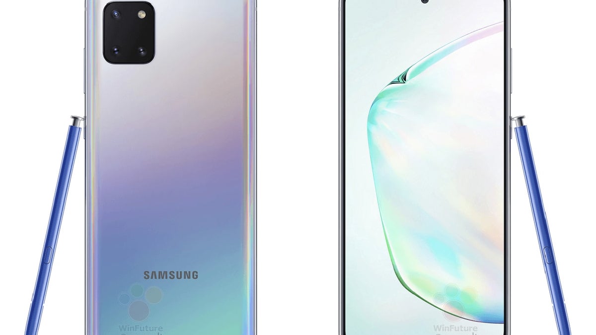 A 5G version of the smaller Samsung Galaxy Note 10 exists, but isn