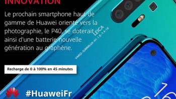 Huawei P40 Pro could be the first smartphone with a graphene battery