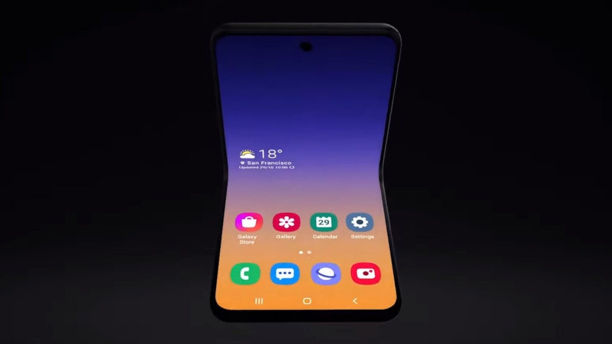 Samsung will employ real glass on the Galaxy Fold 2 display