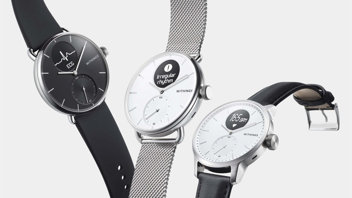 Withings' new Scanwatch brings a feature never before seen in a smartwatch
