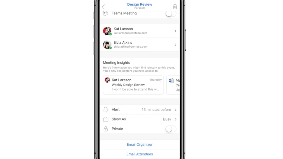 Microsoft to update Outlook for iPhone with a host of new features