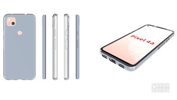 The Google Pixel 4a leaks again, 'all-screen' design in tow