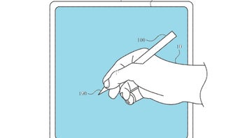 Patent for Apple Pencil includes an embedded camera, biometric sensor, mic, and gesture controls