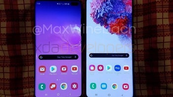Hands-on video and new pic reveal the full Galaxy S20+ story