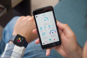fitbit mobile watch
