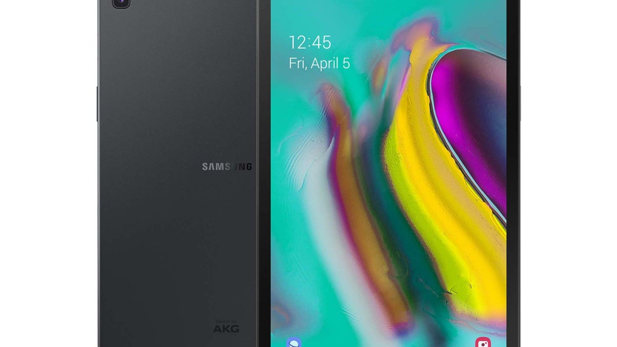 Save $50 and get a free Book Cover with purchase of Samsung Galaxy Tab S5e on Amazon