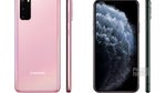 Galaxy S20 vs iPhone 11 series specs, sizes and prices