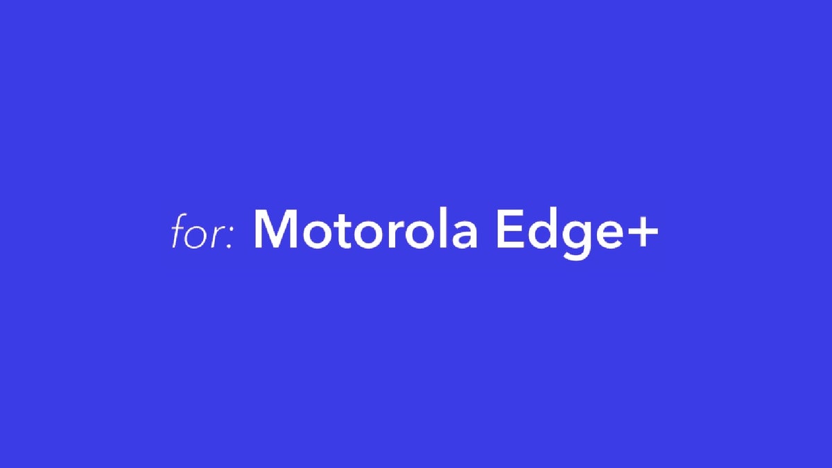 Motorola Edge+ headed to Verizon; could it be a flagship?