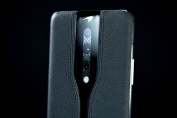 OnePlus' invisible camera phone concept looks marvelous in black leather