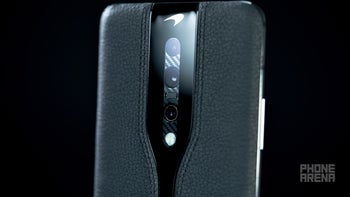 OnePlus' invisible camera phone concept looks marvelous in black leather