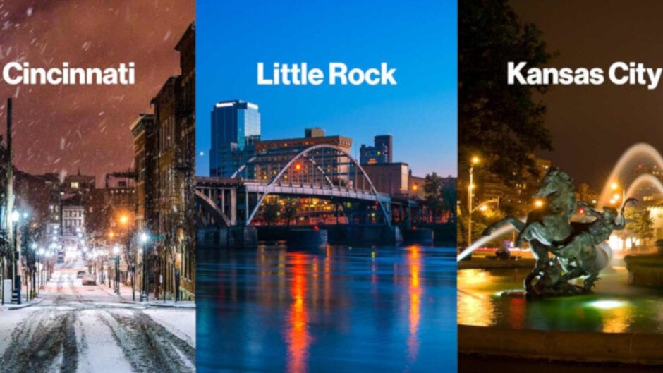 Verizon's 5G network goes live in three more cities
