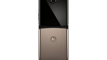 Behold the foldable Motorola Razr in a soon-to-be-released gold hue