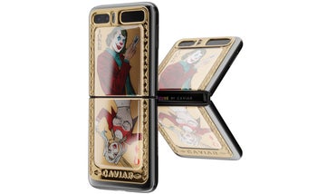 The secret is out: boutique shop shows off the Galaxy Z Flip in cool Joker / Harley edition