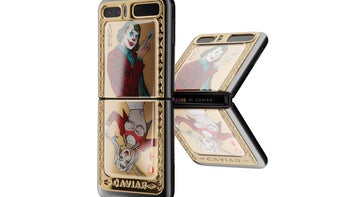 The secret is out: boutique shop shows off the Galaxy Z Flip in cool Joker / Harley edition
