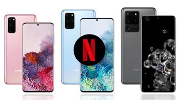 Netflix partners with Samsung for the Galaxy S20 series