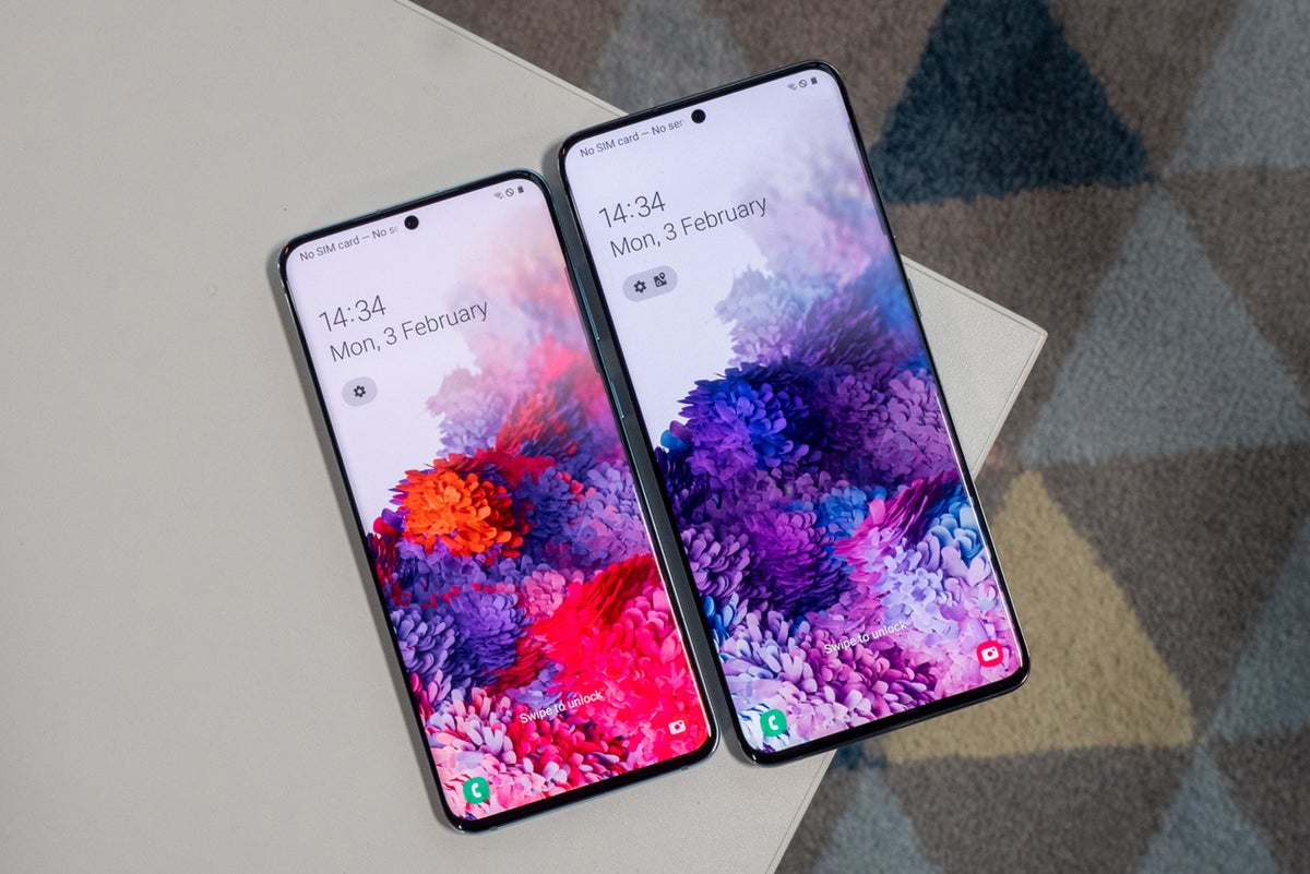 The stunning difference between 120Hz and 60Hz displays Galaxy S20 vs S10