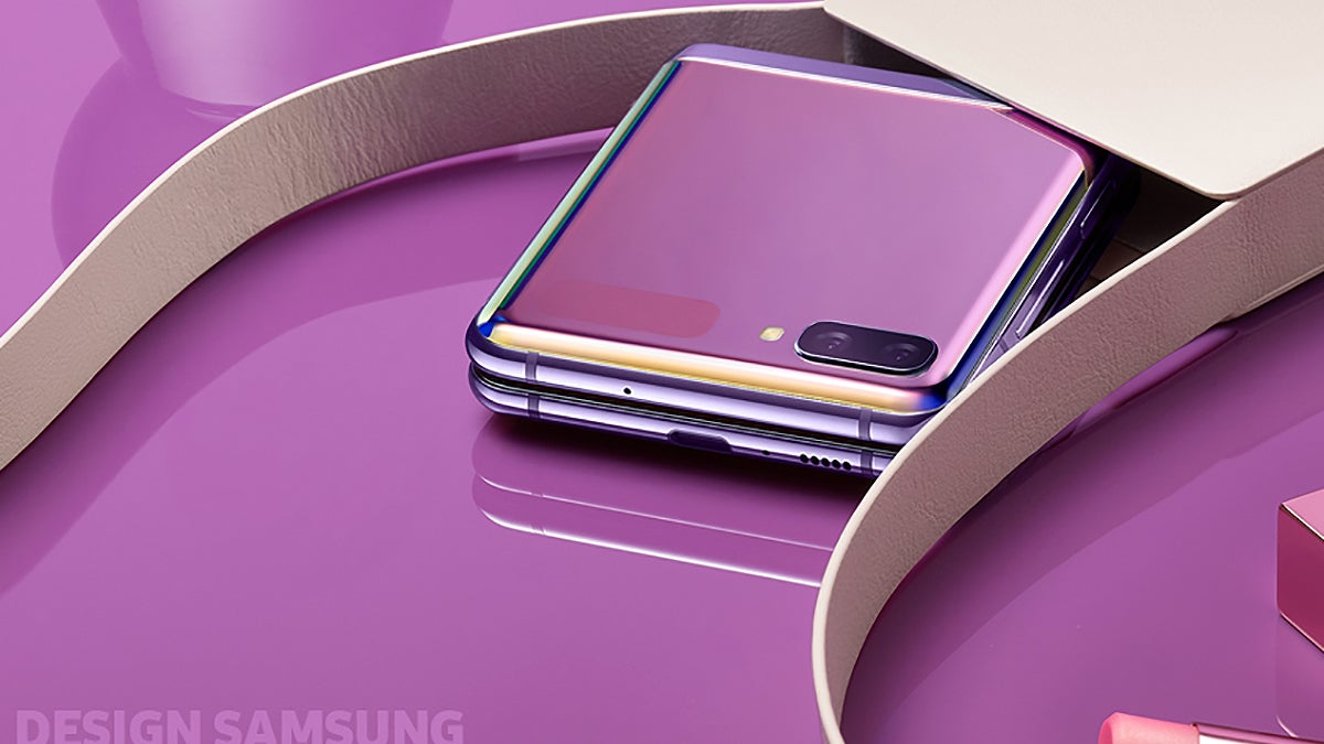The Z Flip is marketed as a girly, Valentine's Day phone, do you agree with Samsung?