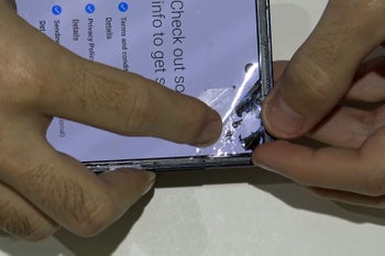 Here's why Galaxy Z Flip's folding glass display cover is still protected by a plastic film