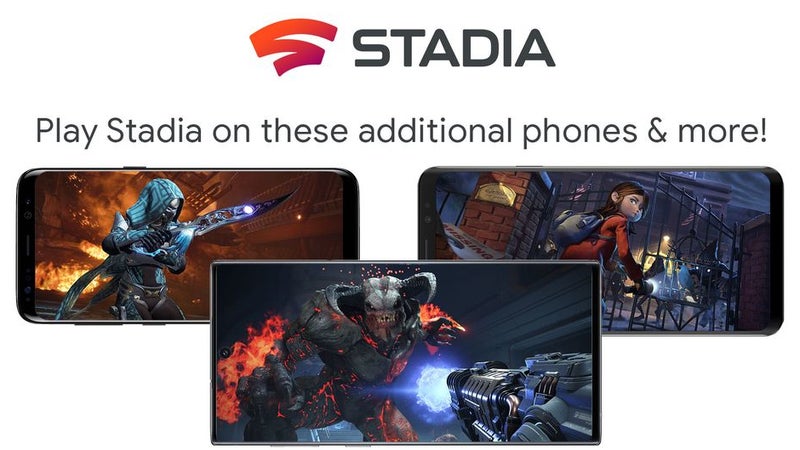 Google Stadia now supports Samsung, Razer and Asus smartphones