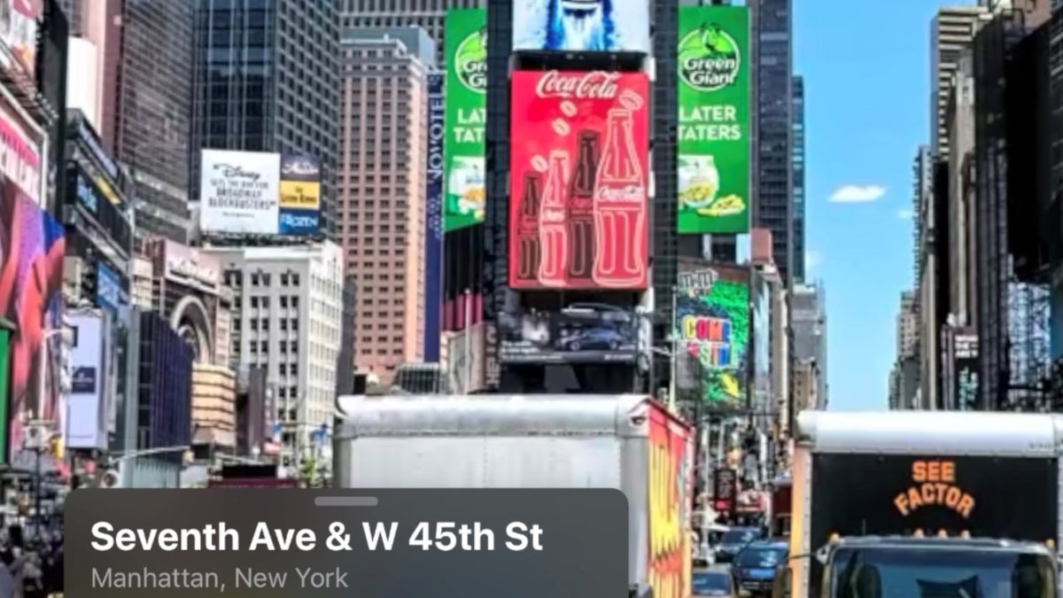 This Apple Maps feature is better than Google's version of the same thing