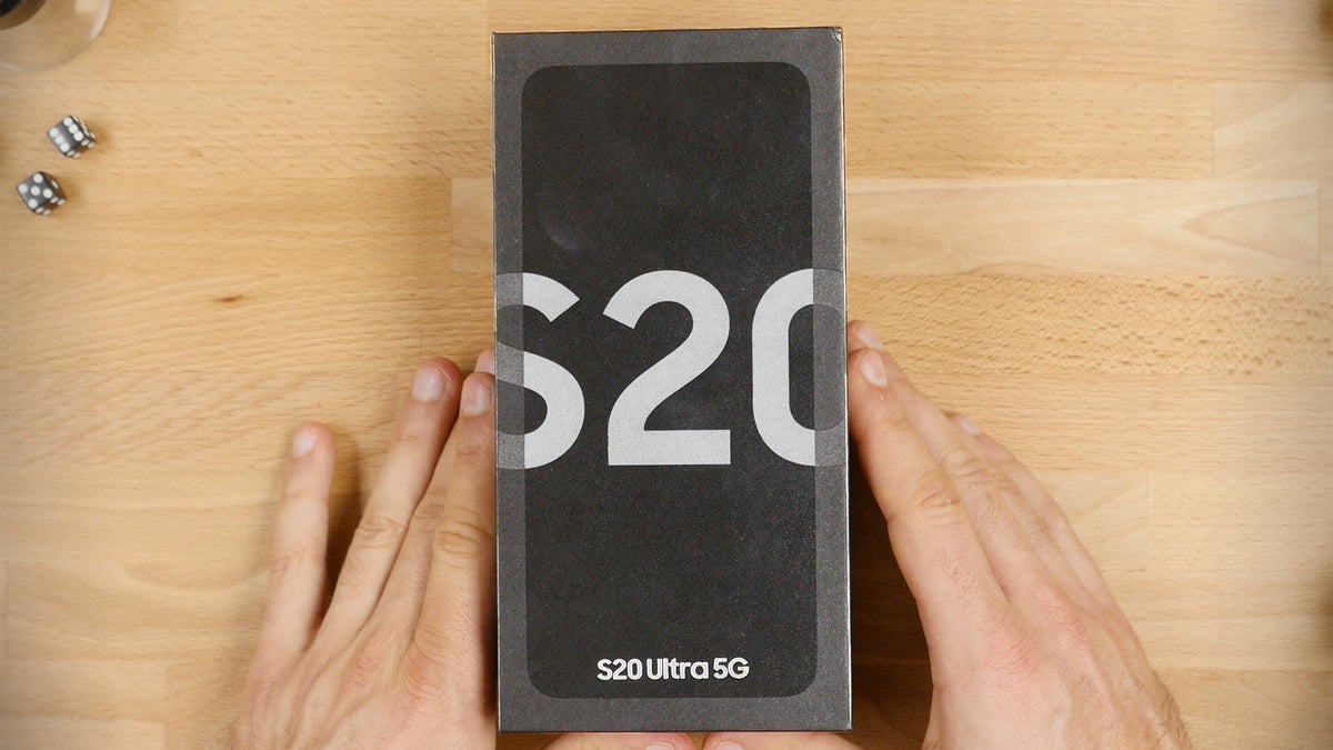 Samsung Galaxy S20 Ultra Unboxing