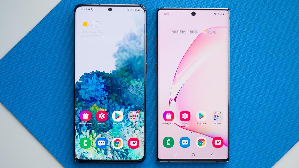 Samsung unveils the perfect 5G phone display