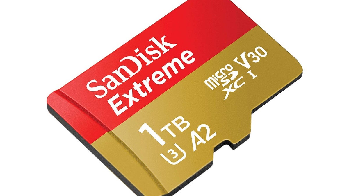 Amazon is running a huge sale on SanDisk memory cards and other storage products