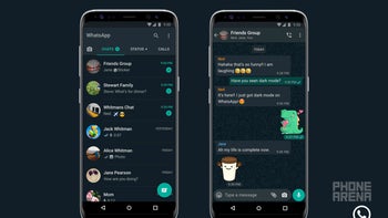 Dark mode now rolling out to WhatsApp on Android and iOS