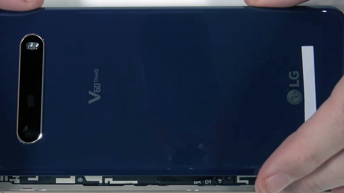 First LG V60 5G teardown gives it a good repair score - PhoneArena