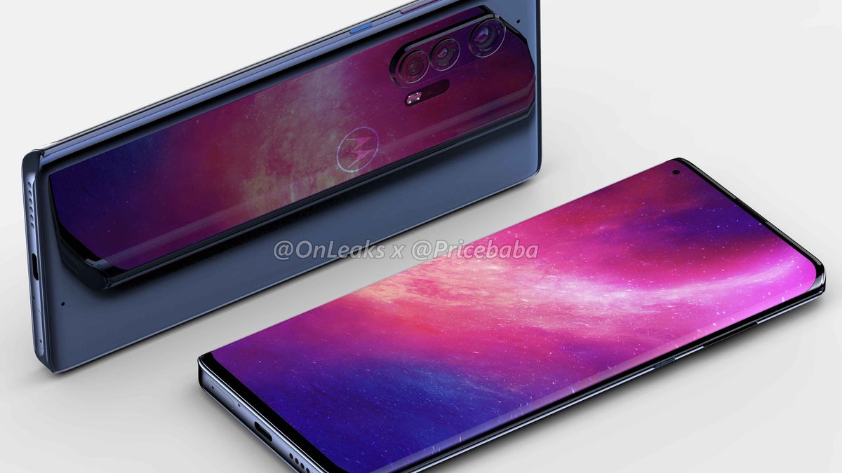 The flagship Motorola Edge+ 5G looks fantastic in these leaked renders
