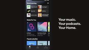 Spotify major update intros redesigned Home, personalized shortcuts