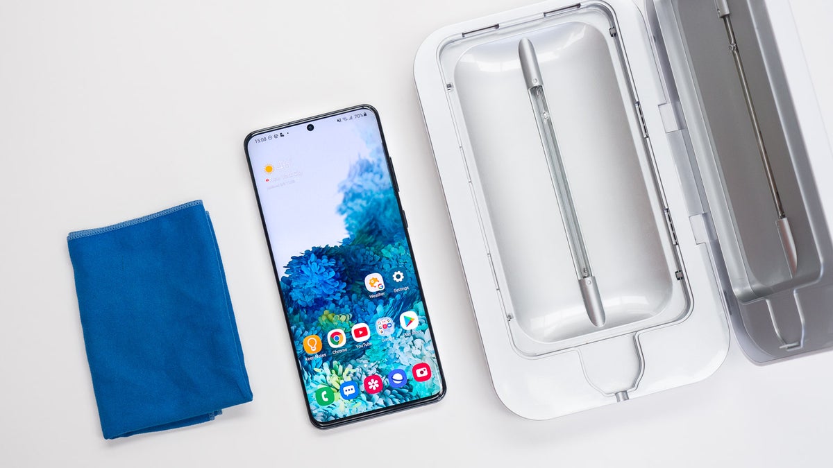 PhoneSoap sanitizer sales explode, how long does coronavirus stay on phone surfaces?