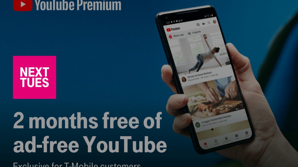 T-Mobile will help you fight coronavirus boredom with a sweet YouTube Premium freebie
