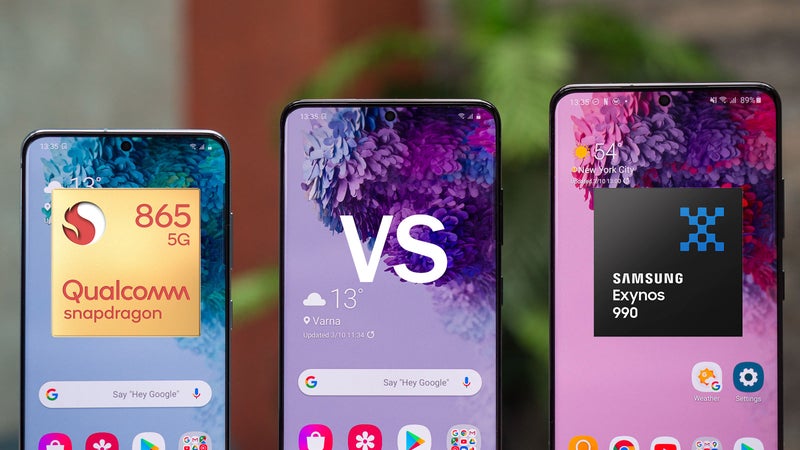 s20 fe snapdragon vs exynos