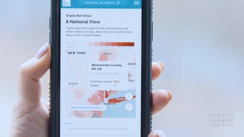 The most popular weather app now has a coronavirus tracking tool