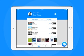 Apple brings new features to Shazam users on iPad