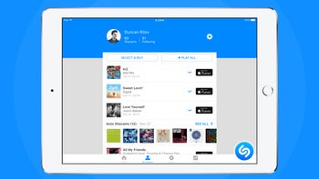 Apple brings new features to Shazam users on iPad