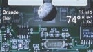 Android live wallpaper shows off a handset's circuit board