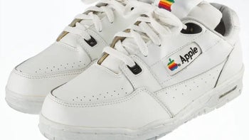Winning bidder spends $10,000 on a pair of Apple branded sneakers