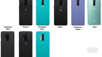 Several official OnePlus 8 5G & 8 Pro 5G cases have leaked