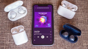 Samsung Galaxy Buds+ vs AirPods Pro, AirPods, Jabra Elite Active 75t