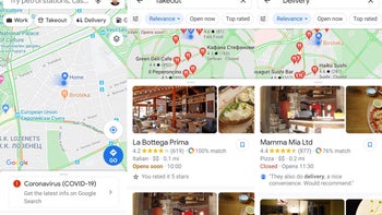 New Google Maps feature will help you get food delivered to your door