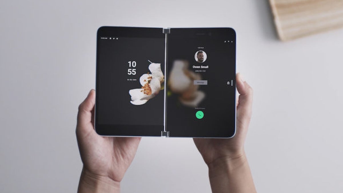 See the first photo taken with Microsoft's Surface Duo smartphone