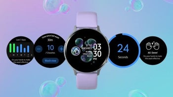 Samsung joins the handwashing party with a new Galaxy Watch app