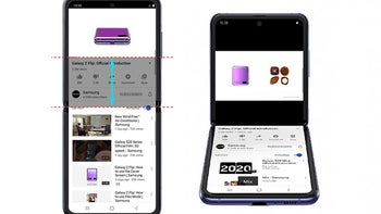 The YouTube app gets Flex mode support for the Galaxy Z Flip