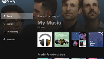 Spotify launches new app for Android TV