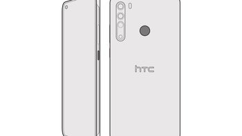Leaked sketch reveals premium HTC Desire 20 Pro design