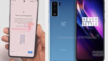 Leaked OnePlus Z photo shows screen and hole-punch camera, minimal bezels