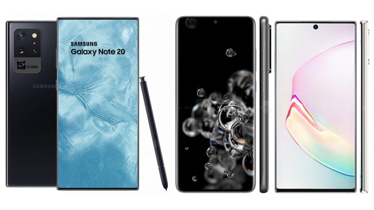 Samsung Galaxy Note 20 vs S20 Ultra and Note 10 5G specs and price